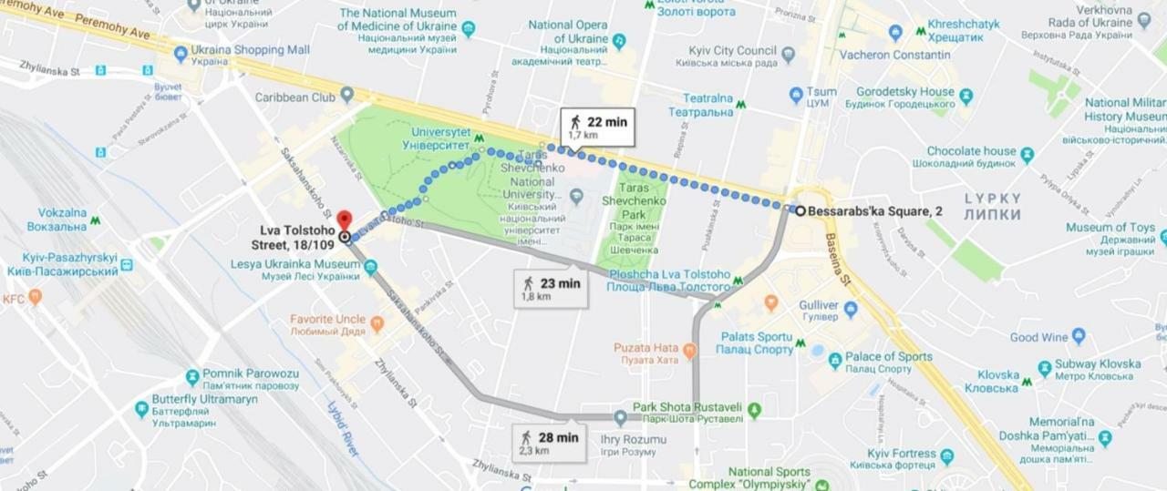 شقة Kyiv Cozy Loft المظهر الخارجي الصورة